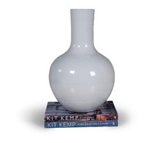 Medium White Ceramic Vase