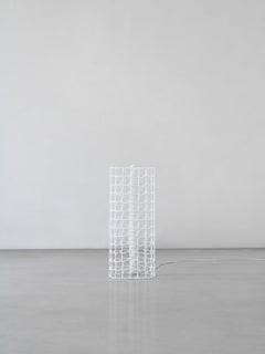 Medium White Loop Lamp by Iranzo