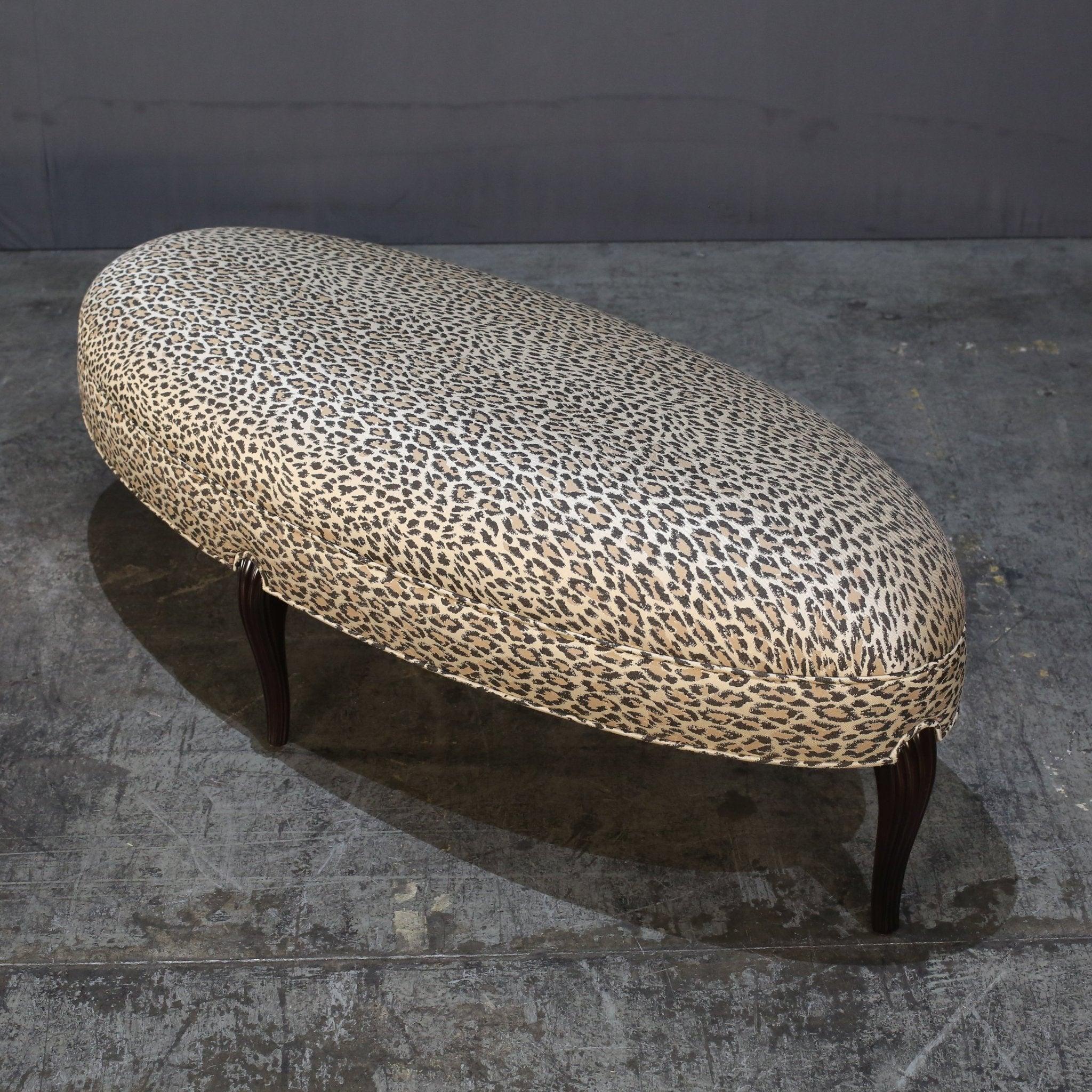 Introducing the Medoc Ottoman by renowned designer Christopher Guy, a luxurious addition to any living space. Crafted with the finest materials, this ottoman exudes elegance and sophistication. Its sleek silhouette and plush cushioning provide both