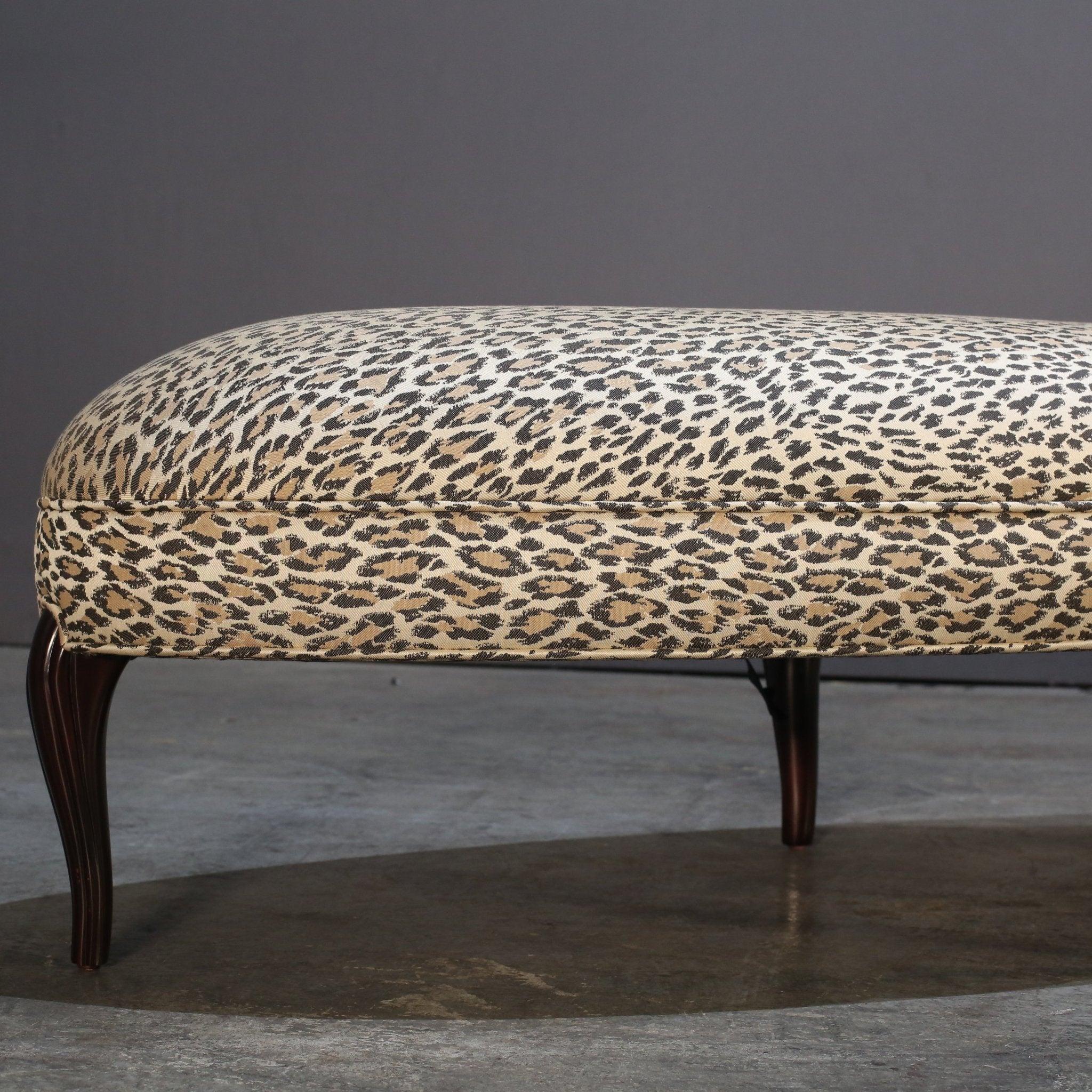 Modern Medoc Ottoman by Christopher Guy