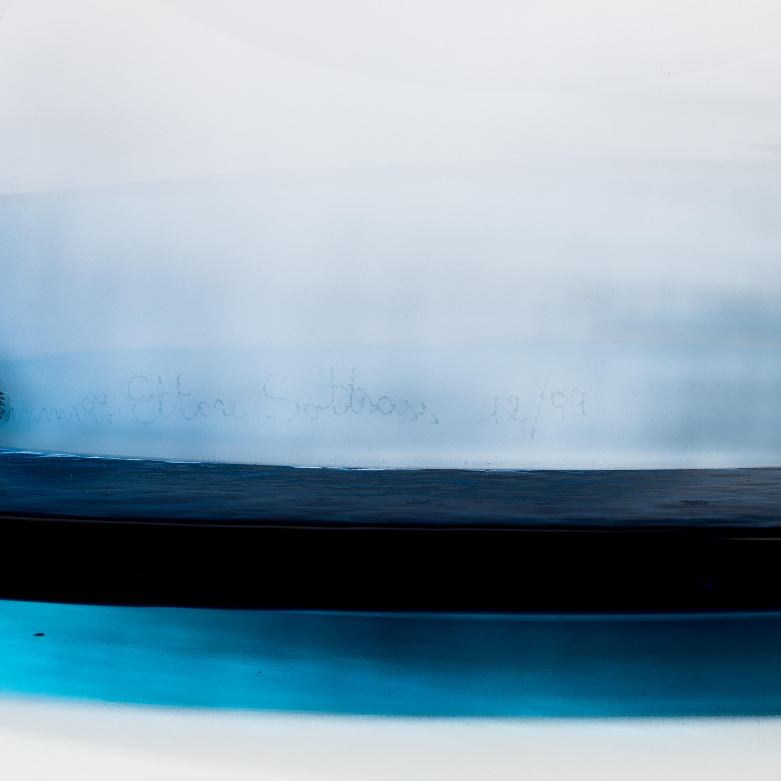 Vaso in vetro soffiato 