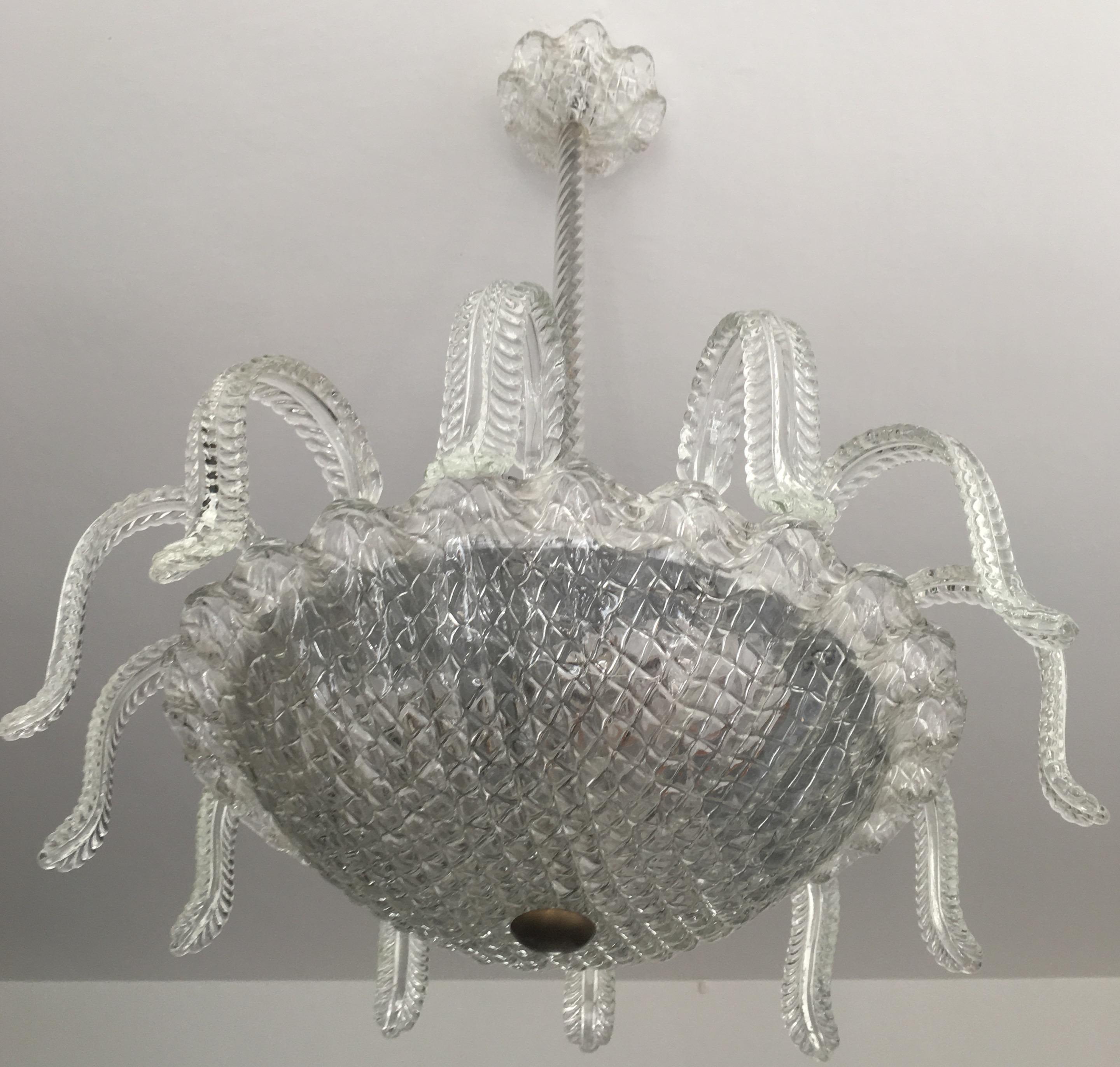 Medusa by Barovier & Toso, Murano, 1950s For Sale 5