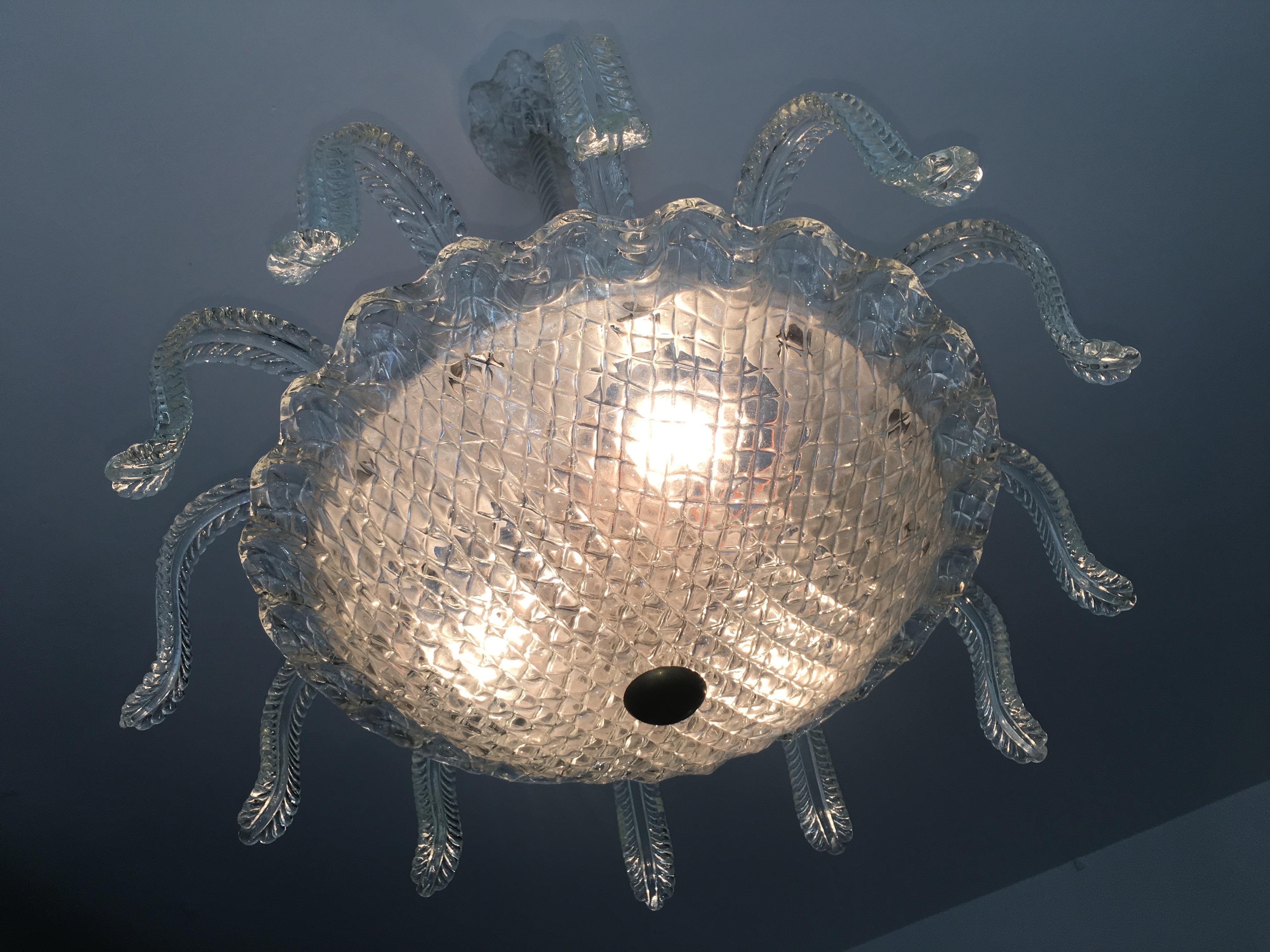 Magnificent Medusina by Barovier & Toso, Murano, 1950s For Sale 4