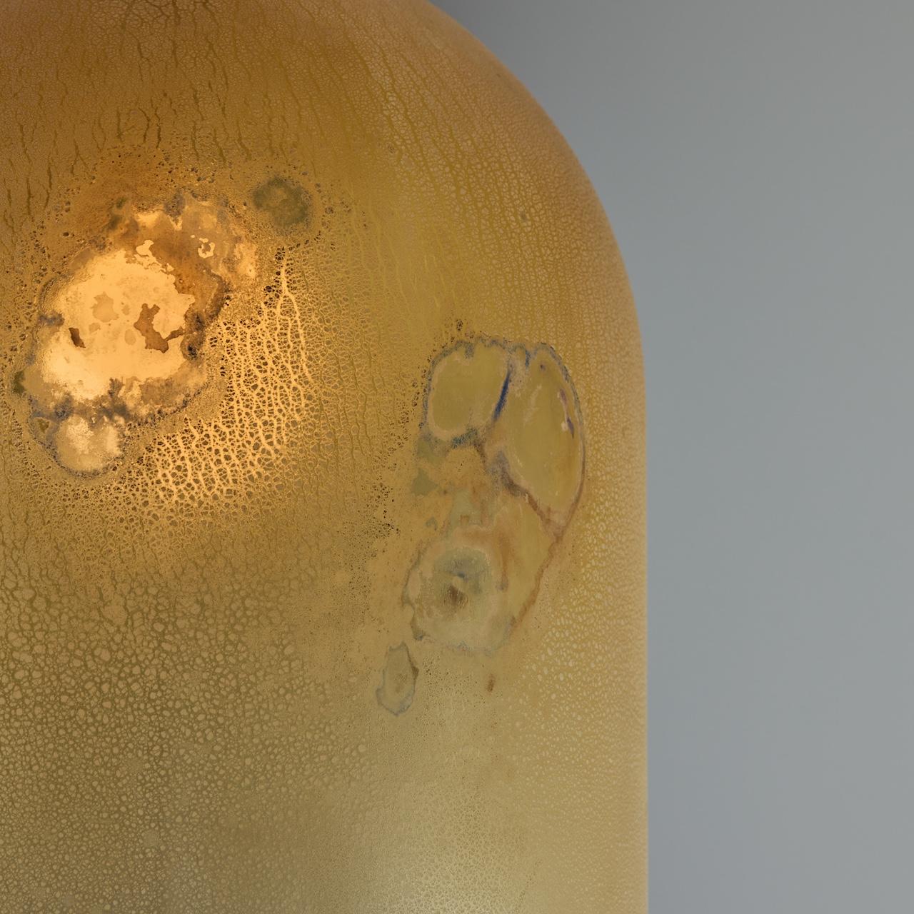 Patinated 'Medusa' Ceiling Light by Alfredo Barbini