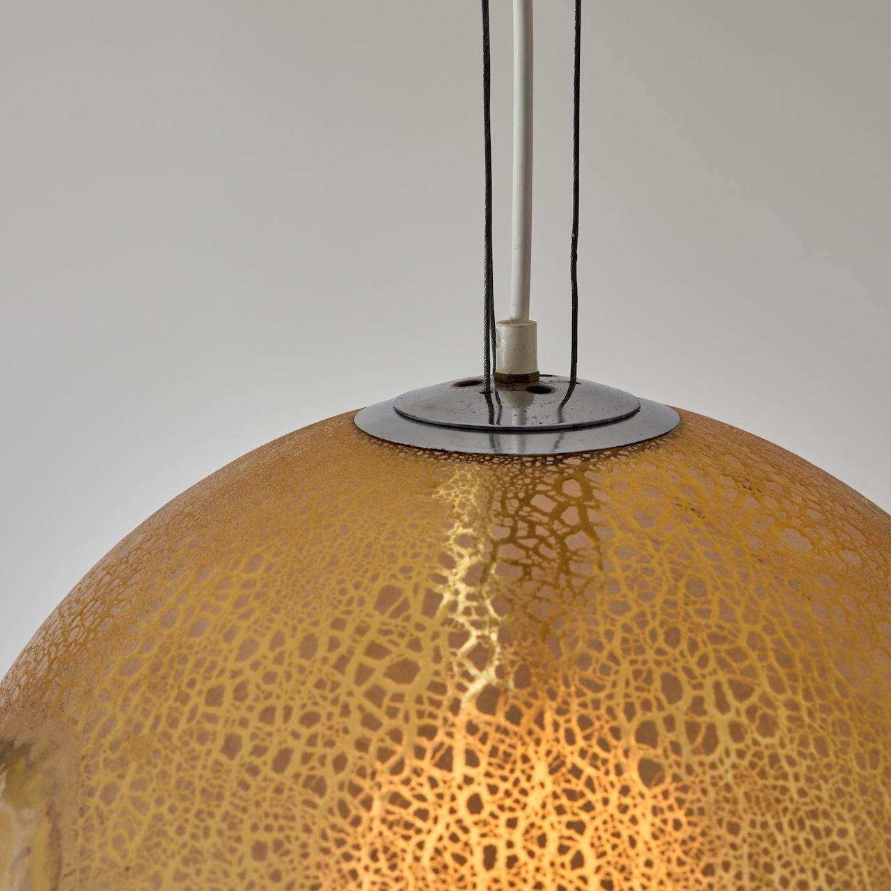 Steel 'Medusa' Ceiling Light by Alfredo Barbini