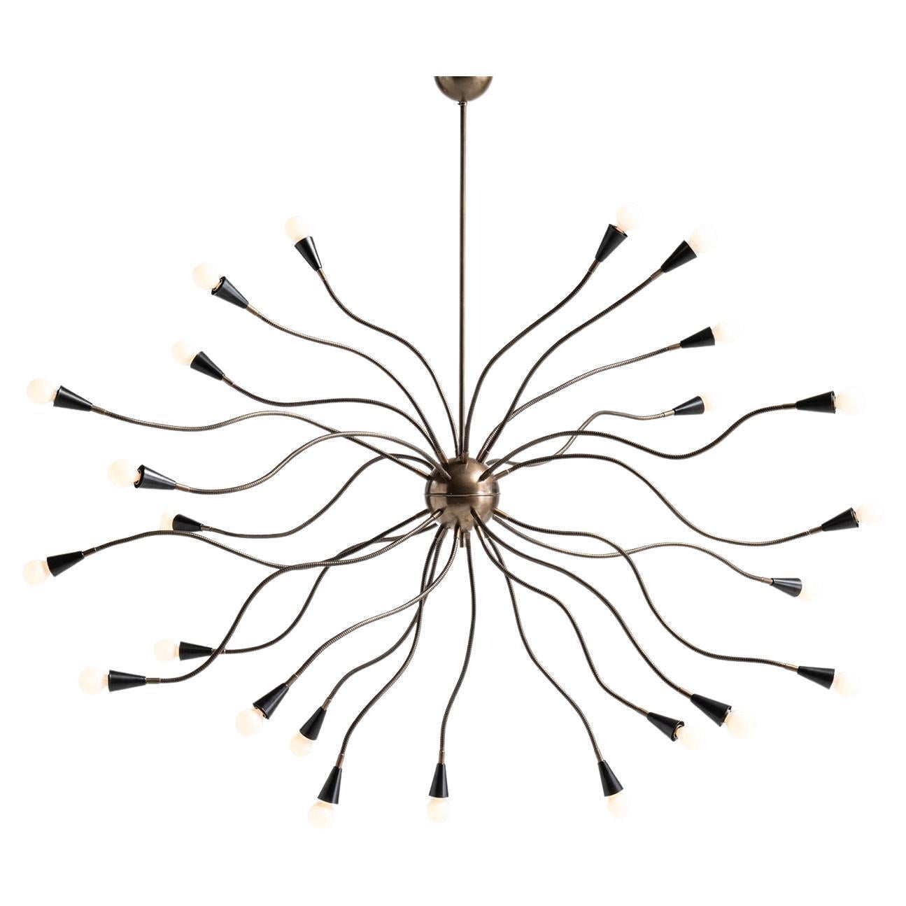 "Medusa" Chandelier, Made in Italy For Sale