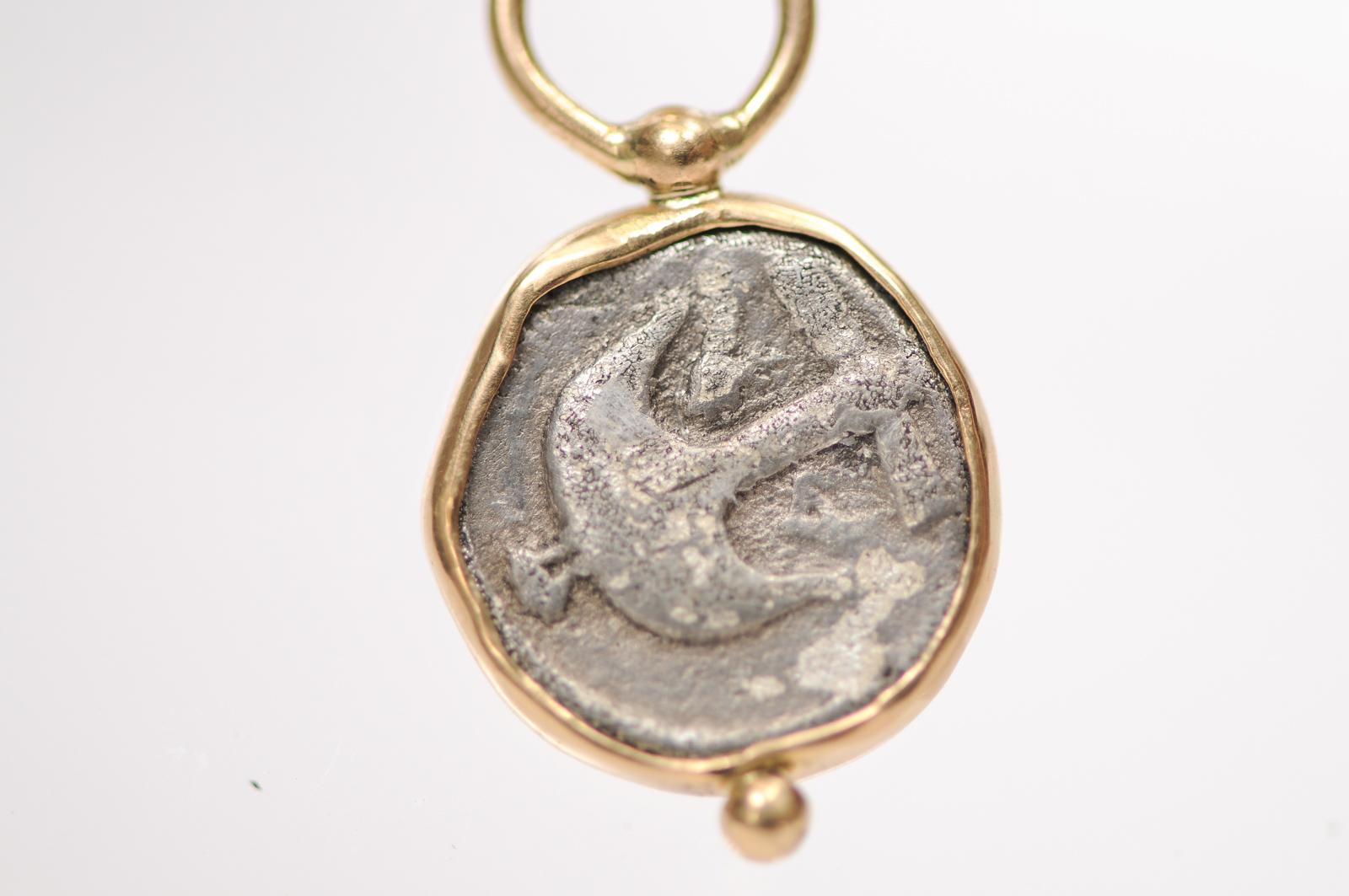 Colgante Dracma de Plata 