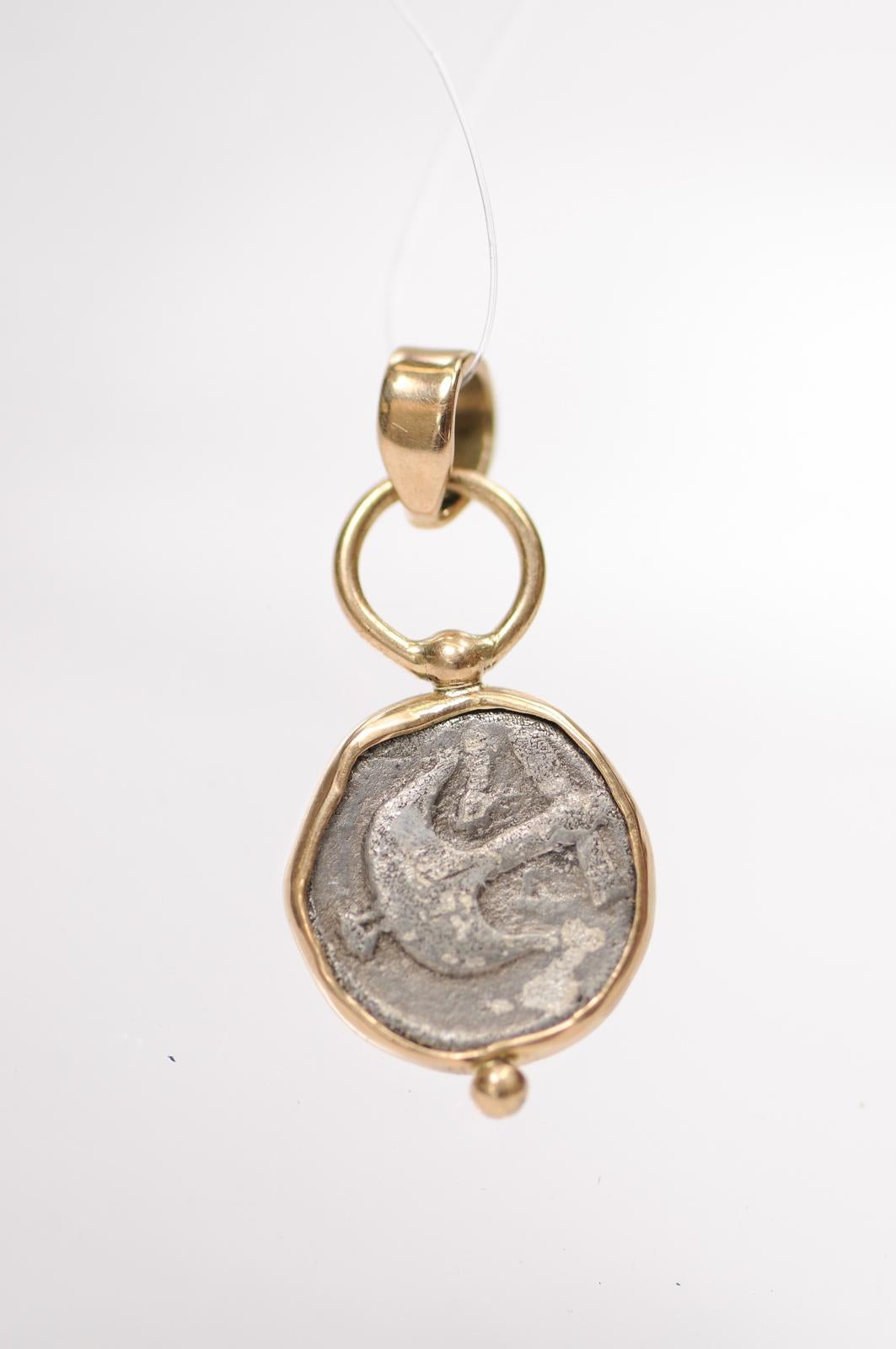 Colgante Dracma de Plata 