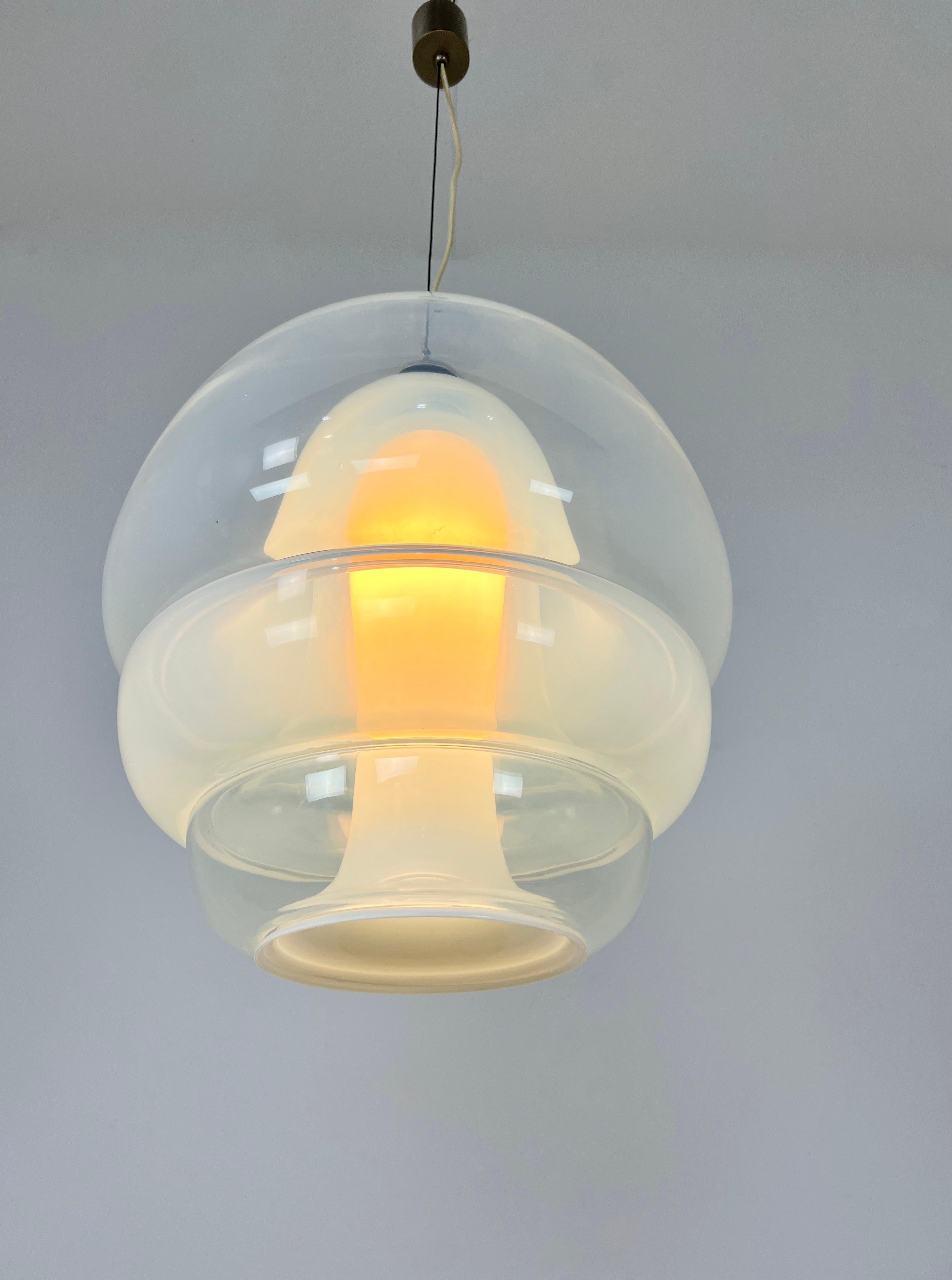 Mid-Century Modern Medusa Glass Pendant by Carlo Nason for Mazzega, 1960s