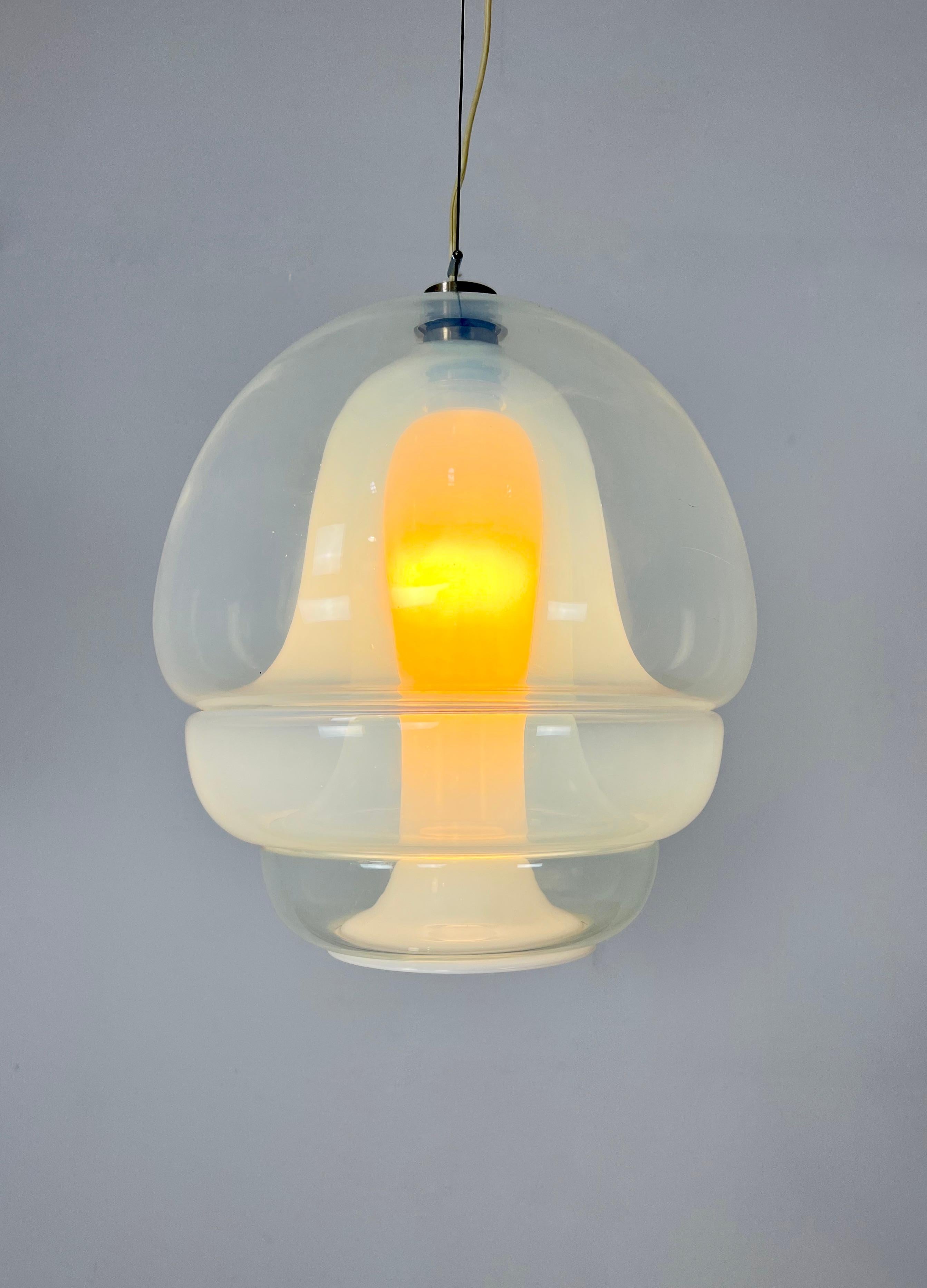 Mid-20th Century Medusa Glass Pendant by Carlo Nason for Mazzega, 1960s