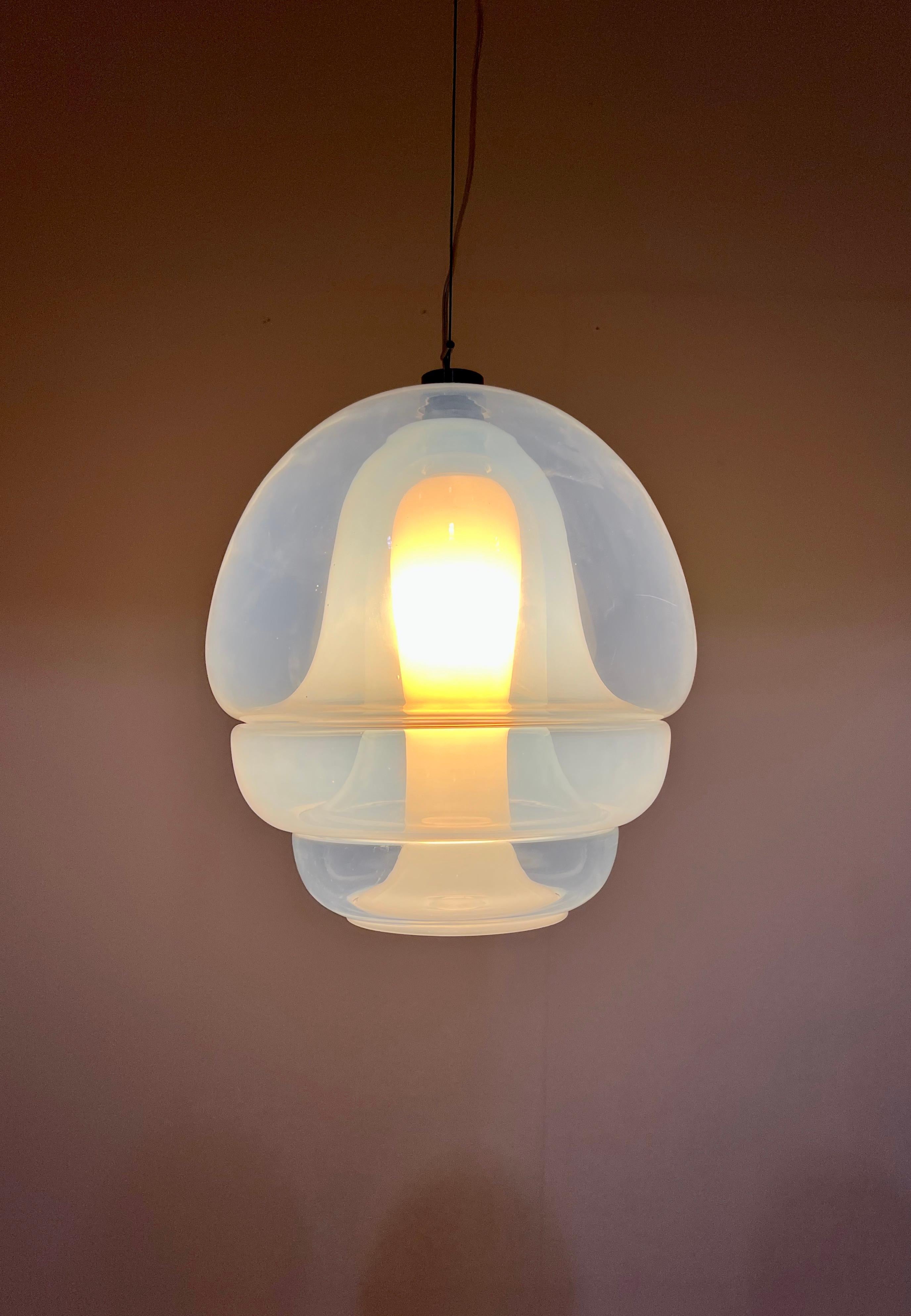 Medusa Glass Pendant by Carlo Nason for Mazzega, 1960s 1