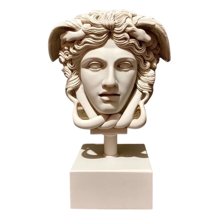 Medusa Head Bust Sculpture, 20th century