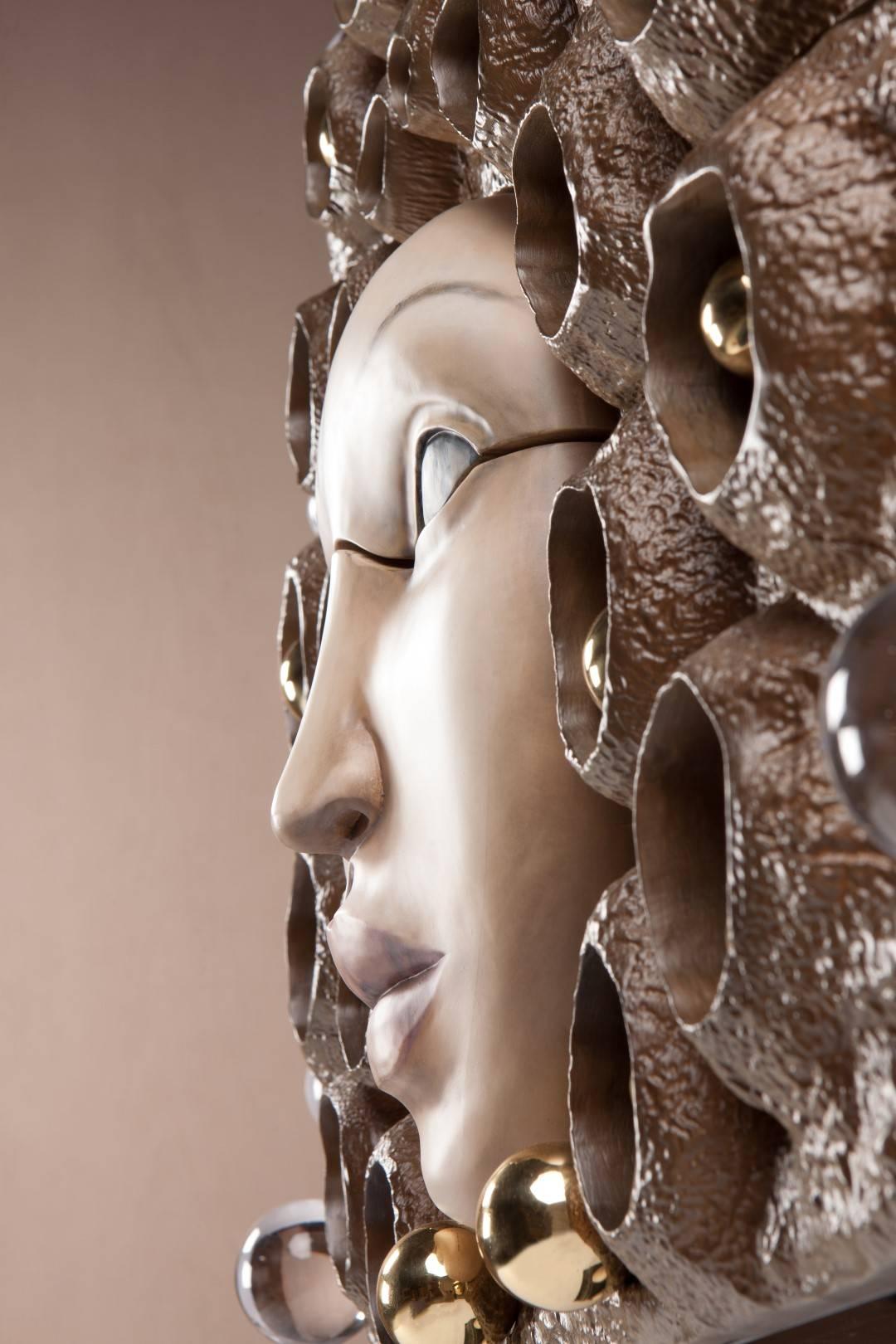 „Medusa“ Schrank in limitierter Auflage von Egli Design (Arts and Crafts) im Angebot
