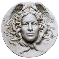 Used Medusa Low Relief by Romanelli