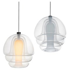 Medusa Mouthblown Glass Pendant Lamp by Carlo Nason for Established & Sons