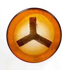 Mesa auxiliar Medusa en ámbar (tamaño grande) by Laura gonzalez