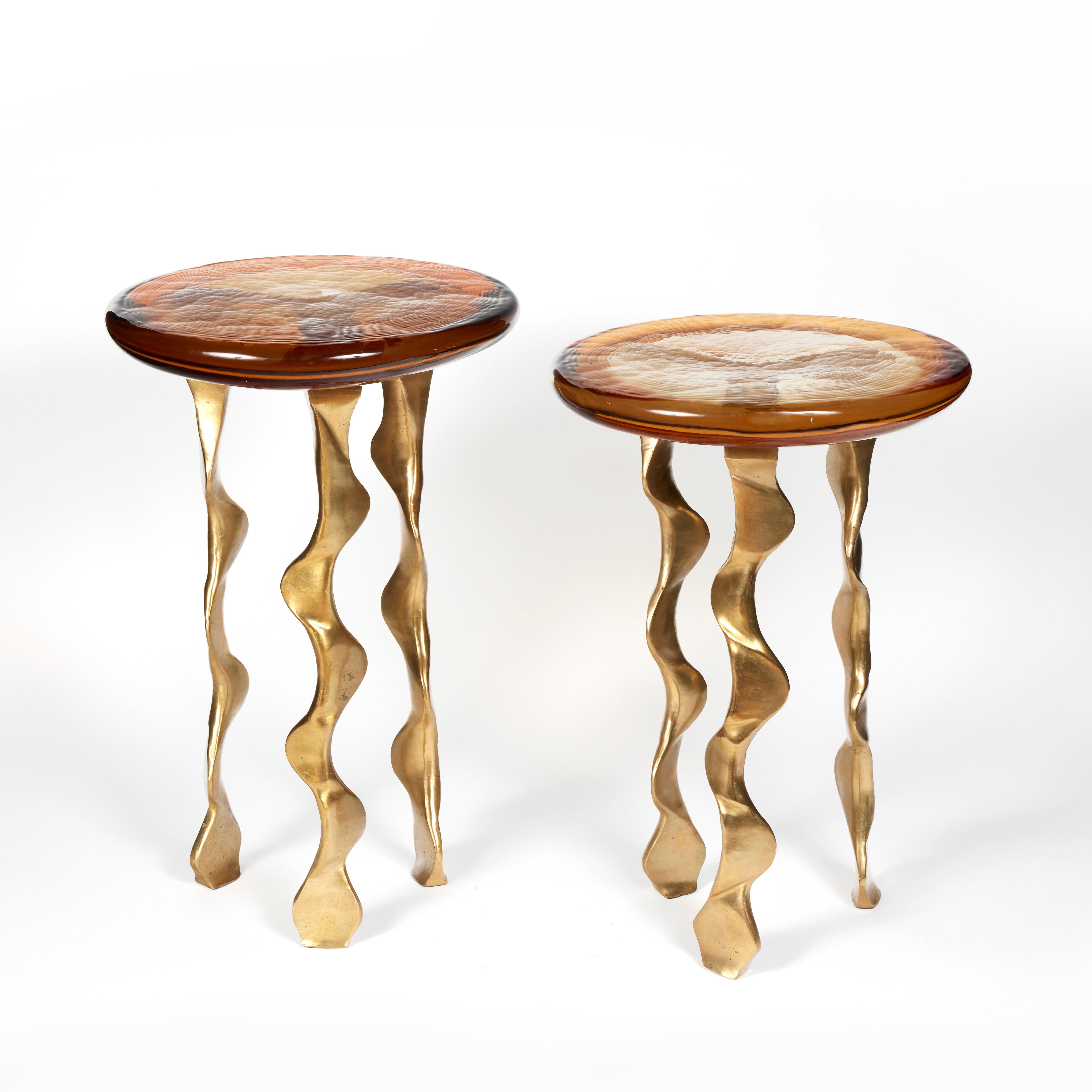 Art Deco Medusa Side Table Designed by Laura Gonzalez For Sale