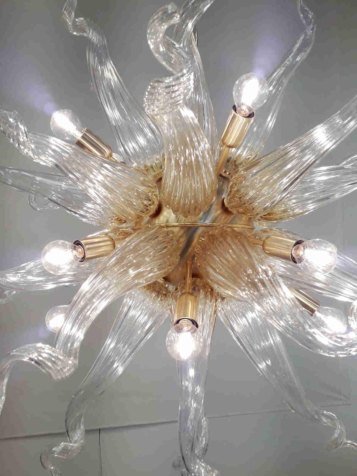 Contemporary Medusa Sputnik Chandelier by Fabio Ltd For Sale