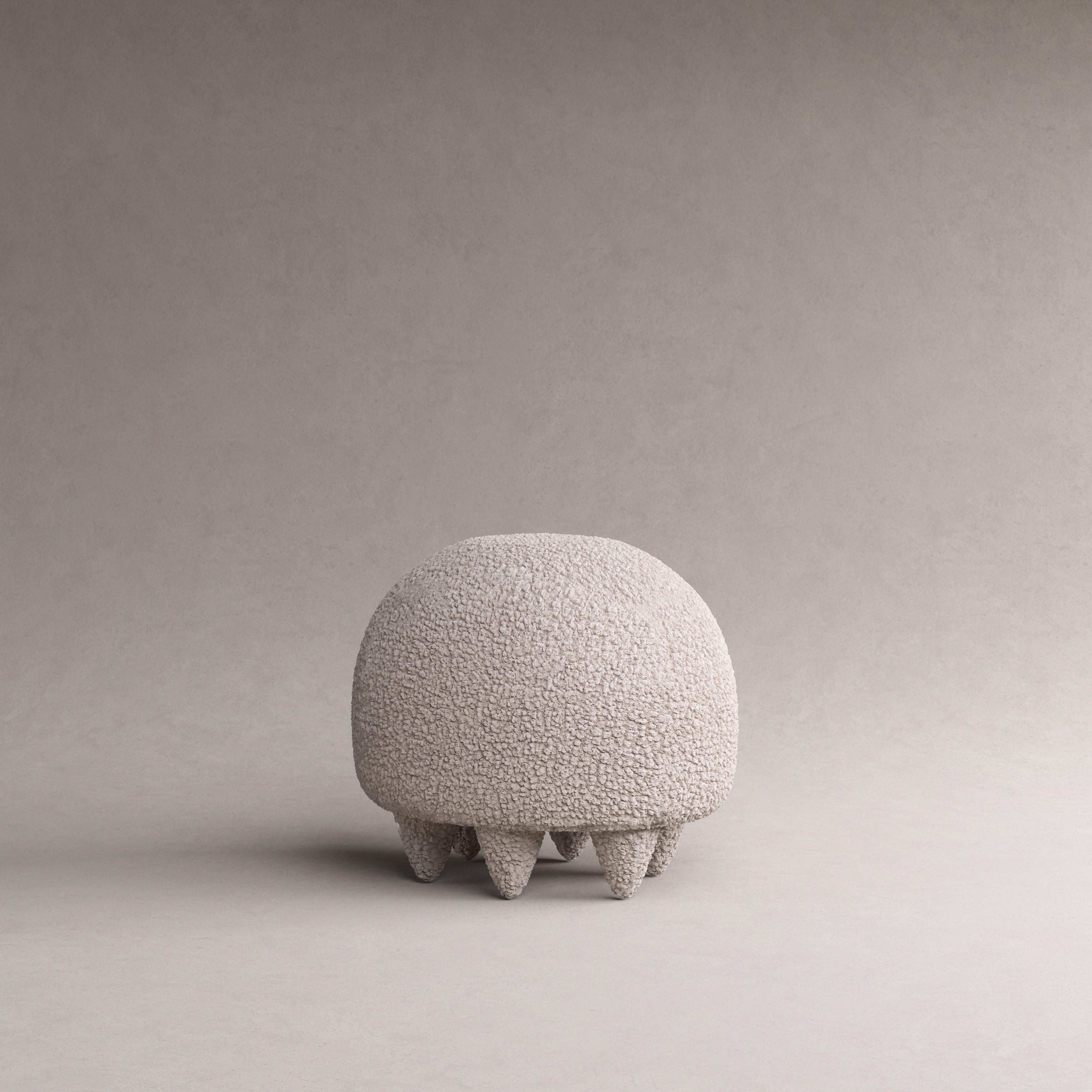 Medusa stool by Pietro Franceschini
Sold exclusively by Galerie Philia
Manufacturer: Stefano Minotti
Dimensions: W 47 x L 60 x H 55cm
Materials: Lamb 

Also available in Bouclé 

Pietro Franceschini is an architect and designer based in New