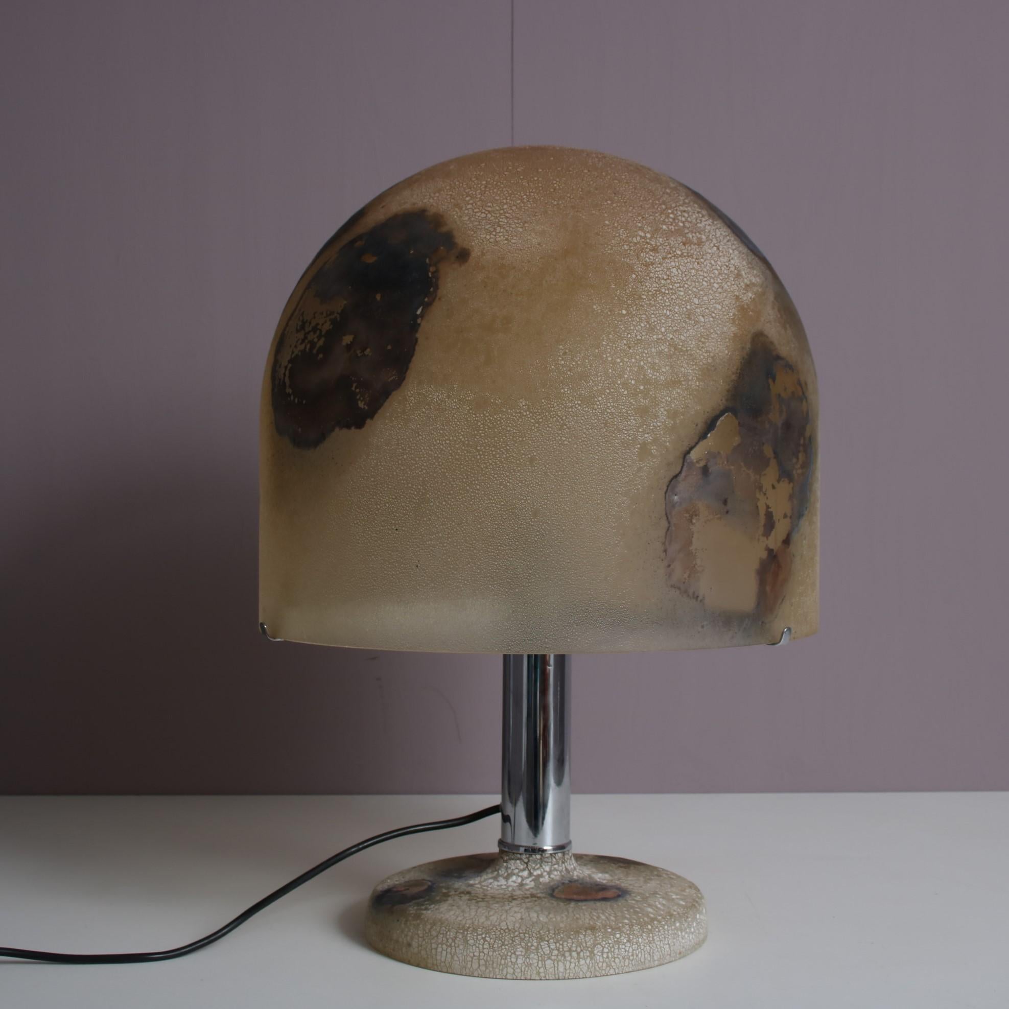 Una rarissima lampada da tavolo, modello 