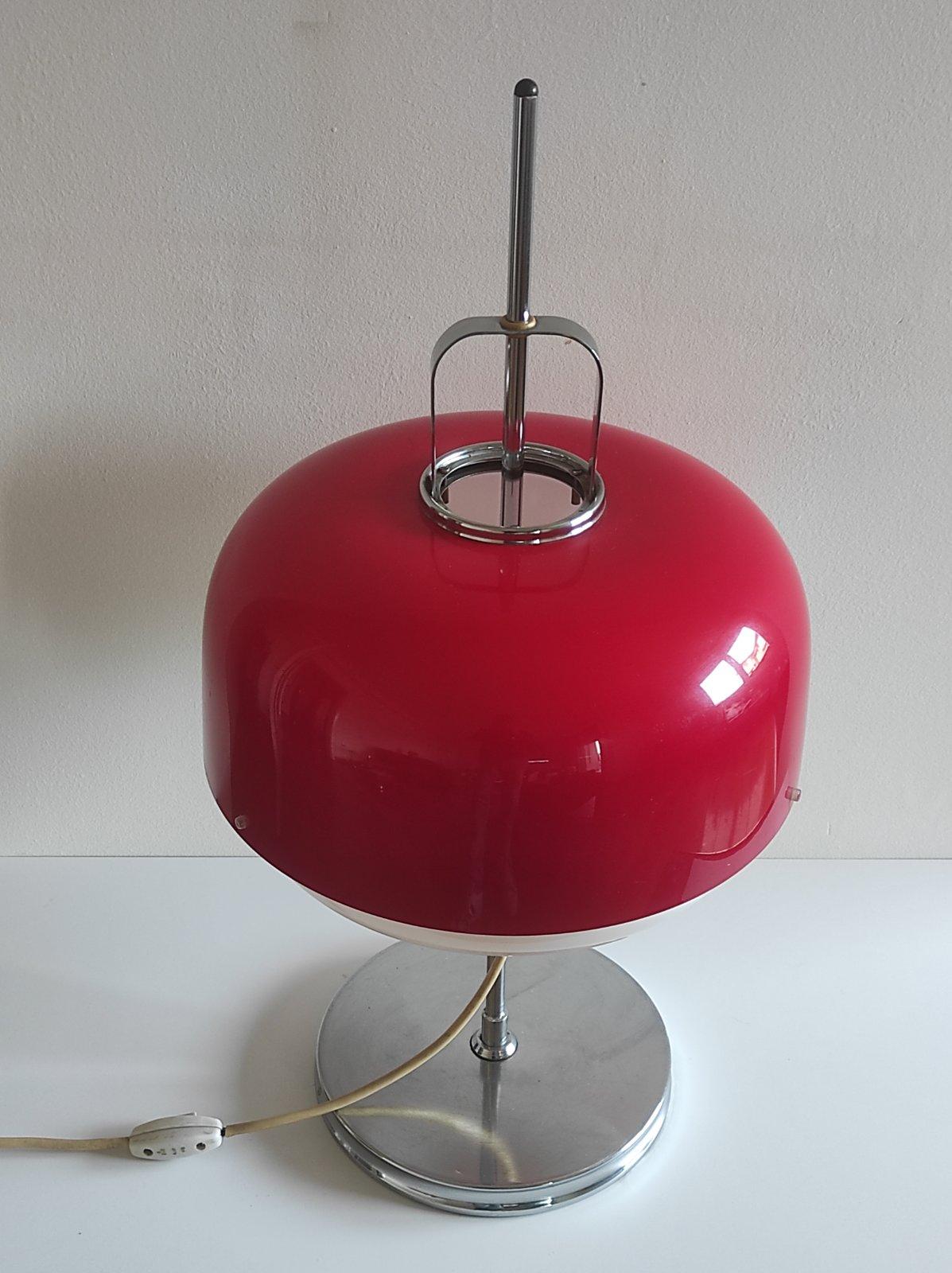 Lámpara de mesa Medusa de Luigi Massoni para Guzzini Años 70 Moderno de mediados de siglo en venta