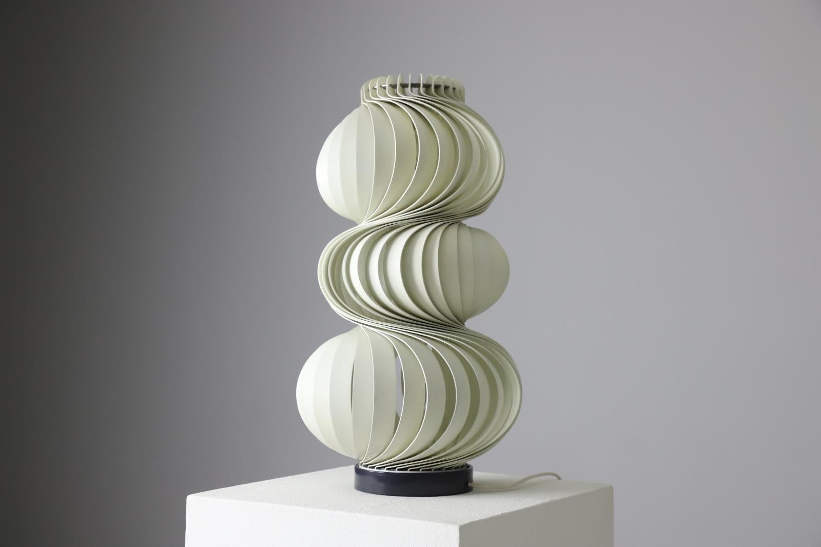 Mid-Century Modern 'Medusa' table lamp by Olaf von Bohr for Valenti, Italy 1968