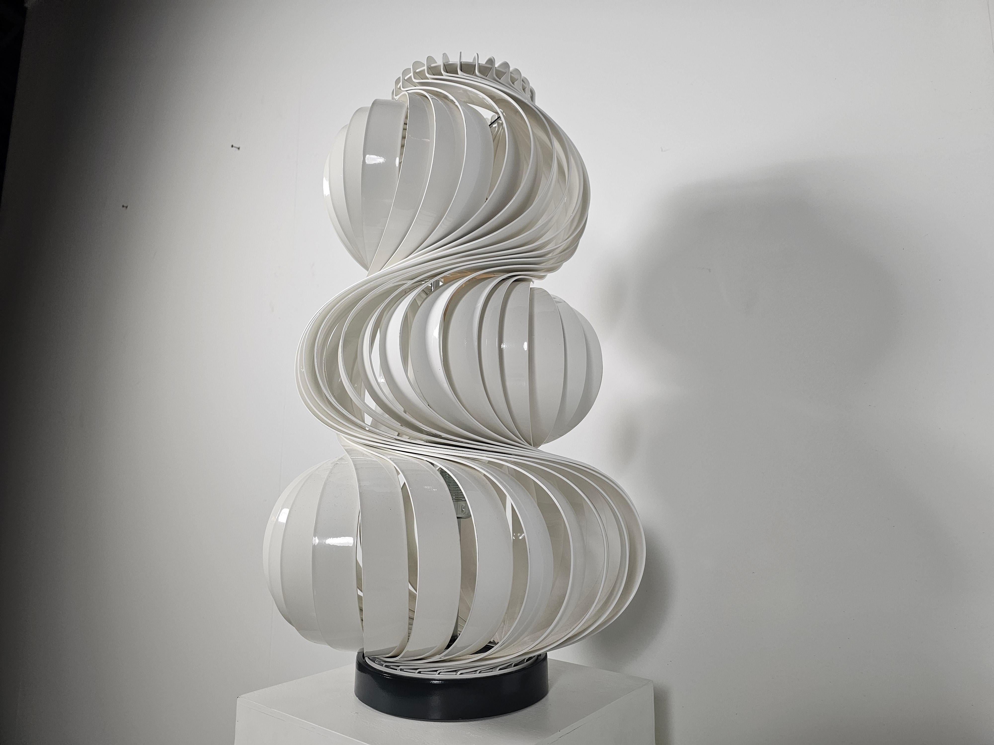 European Medusa table lamp by Olaf von Bohr for Valenti, Italy 1968