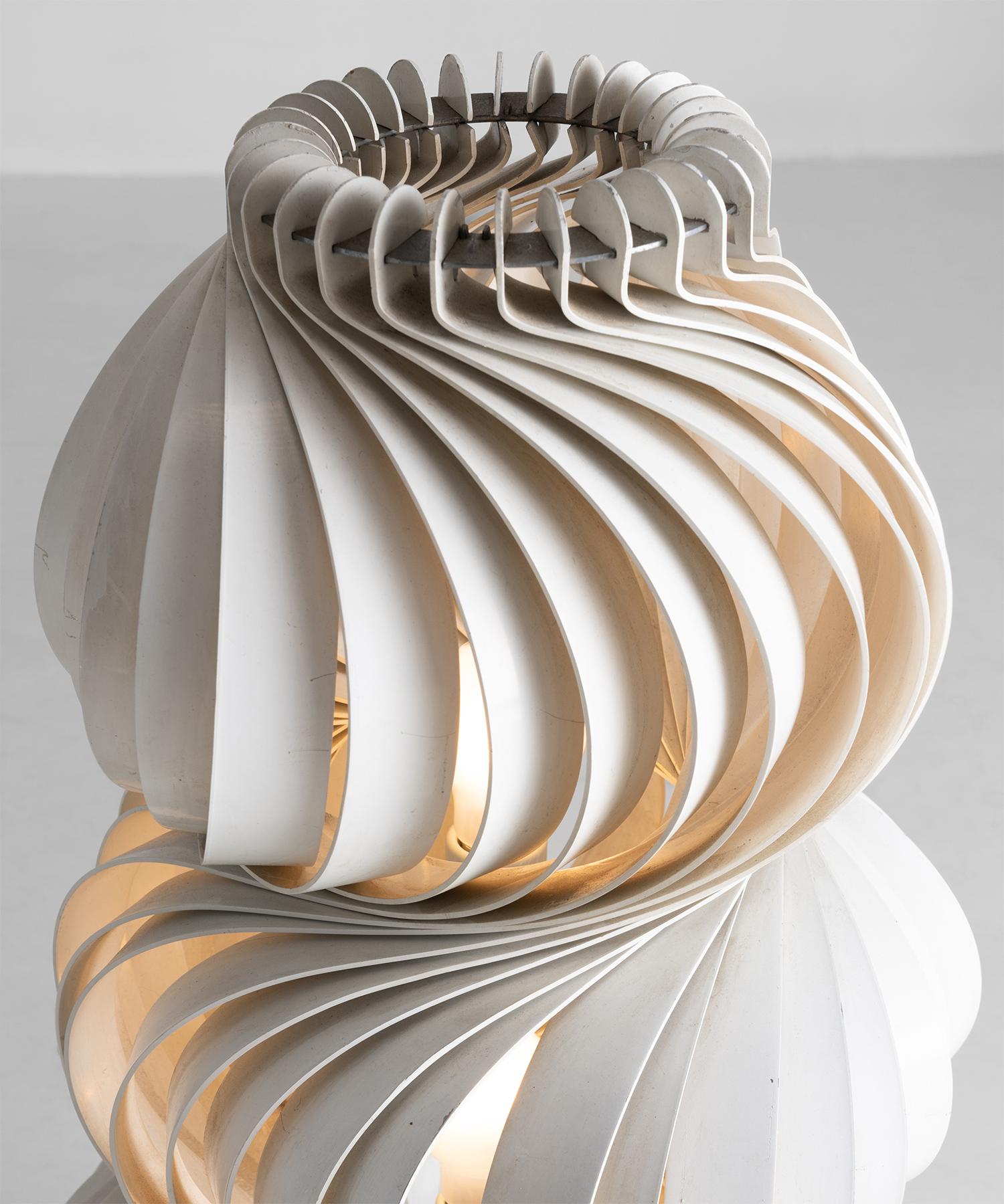 Medusa Table Lamp by Olaf Von Bohr, Italy, circa 1968 In Good Condition In Culver City, CA