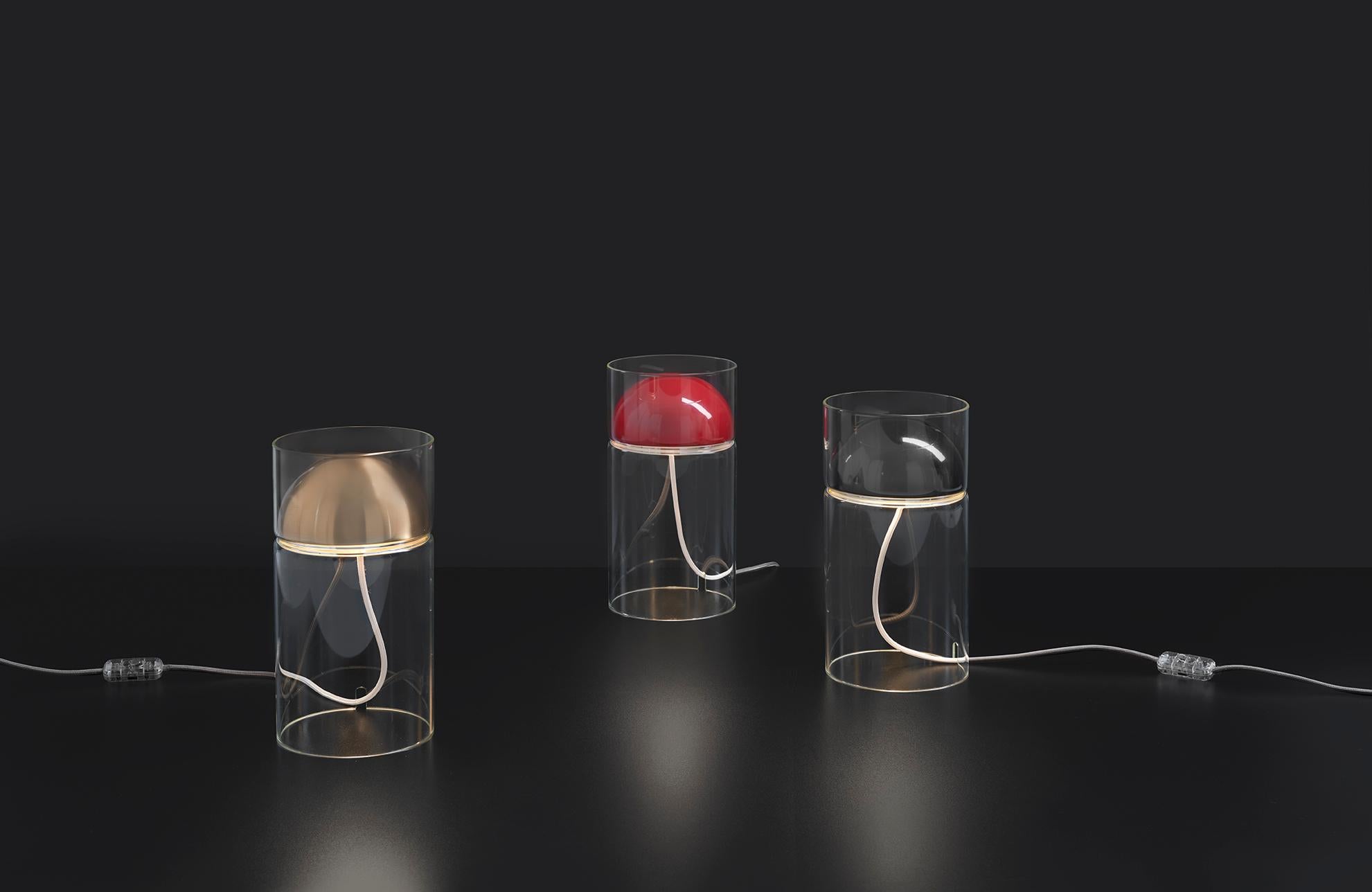 italien Lampe de bureau Medusa conçue par Quaglio Simonelli pour Oluce en vente