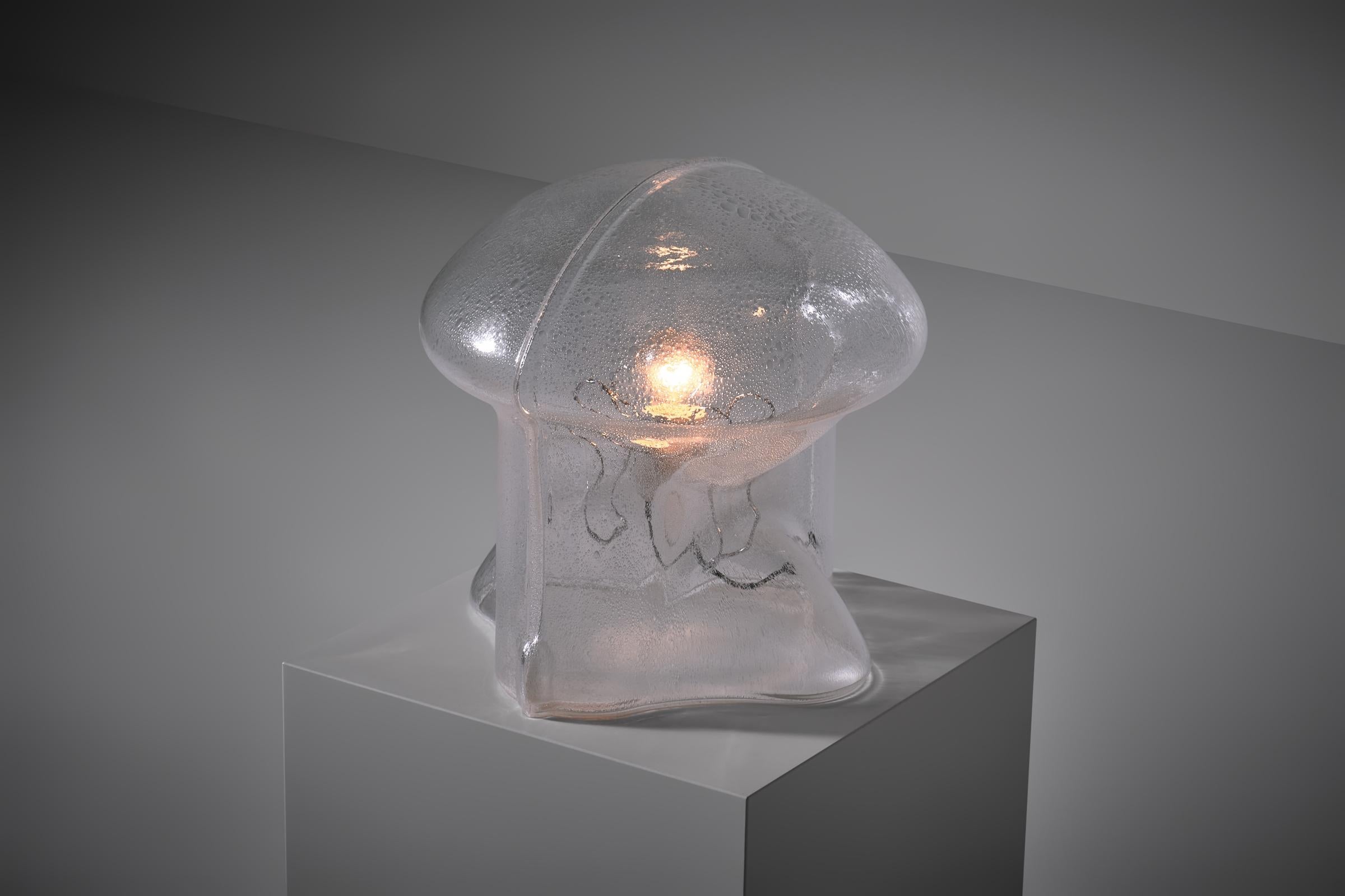 Italiano Lampada da tavolo Medusa di Umberto Riva per VeArt, Italia 1972