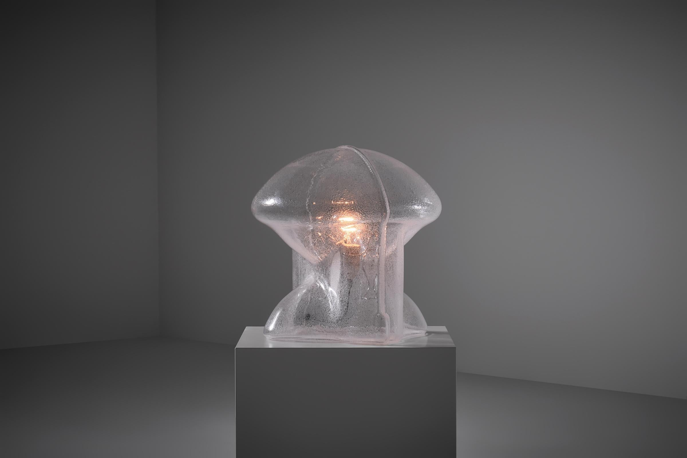 Fine XX secolo Lampada da tavolo Medusa di Umberto Riva per VeArt, Italia 1972