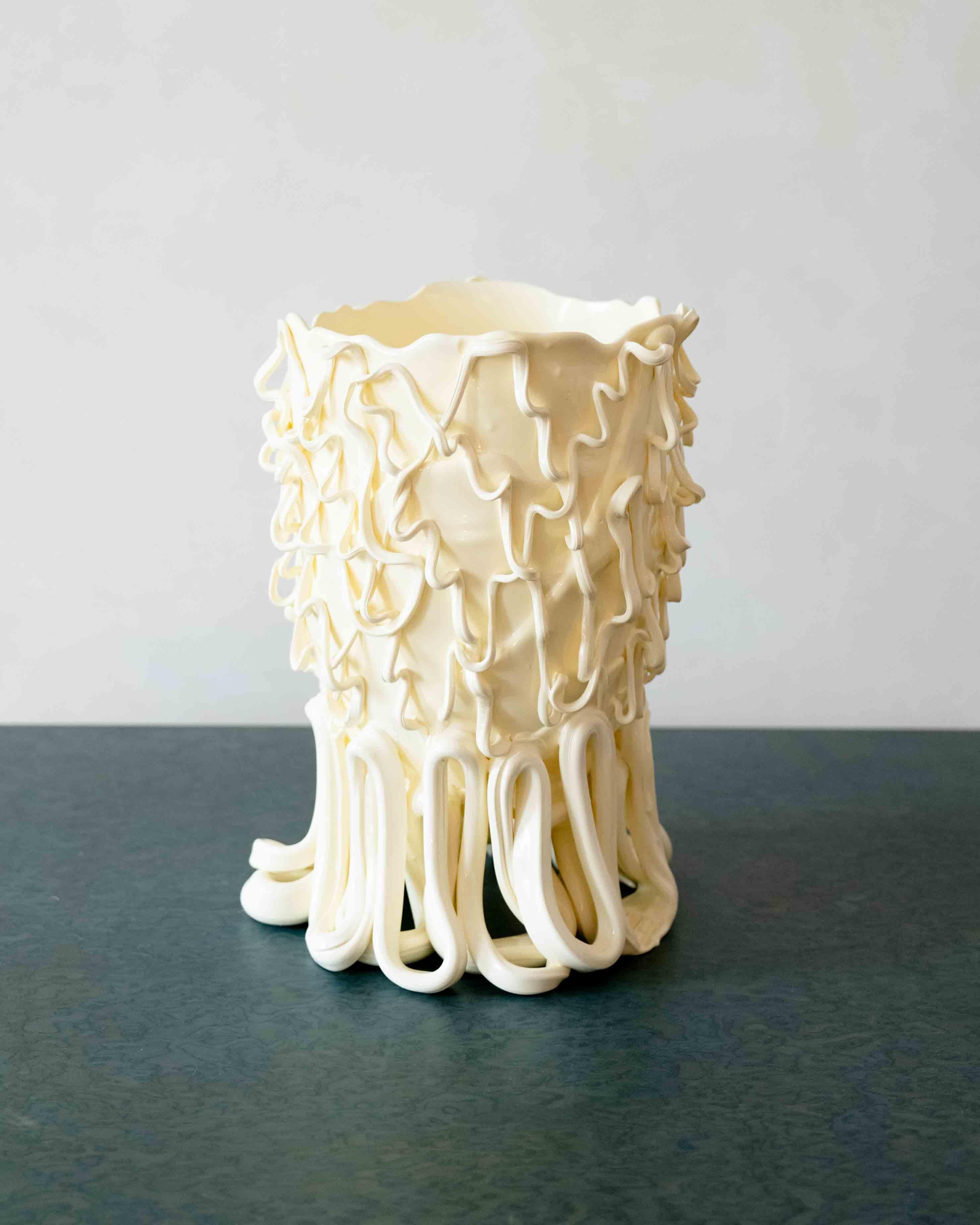 Vase Medusa de Gaetano Pesce en blanc mat Excellent état - En vente à New York, NY