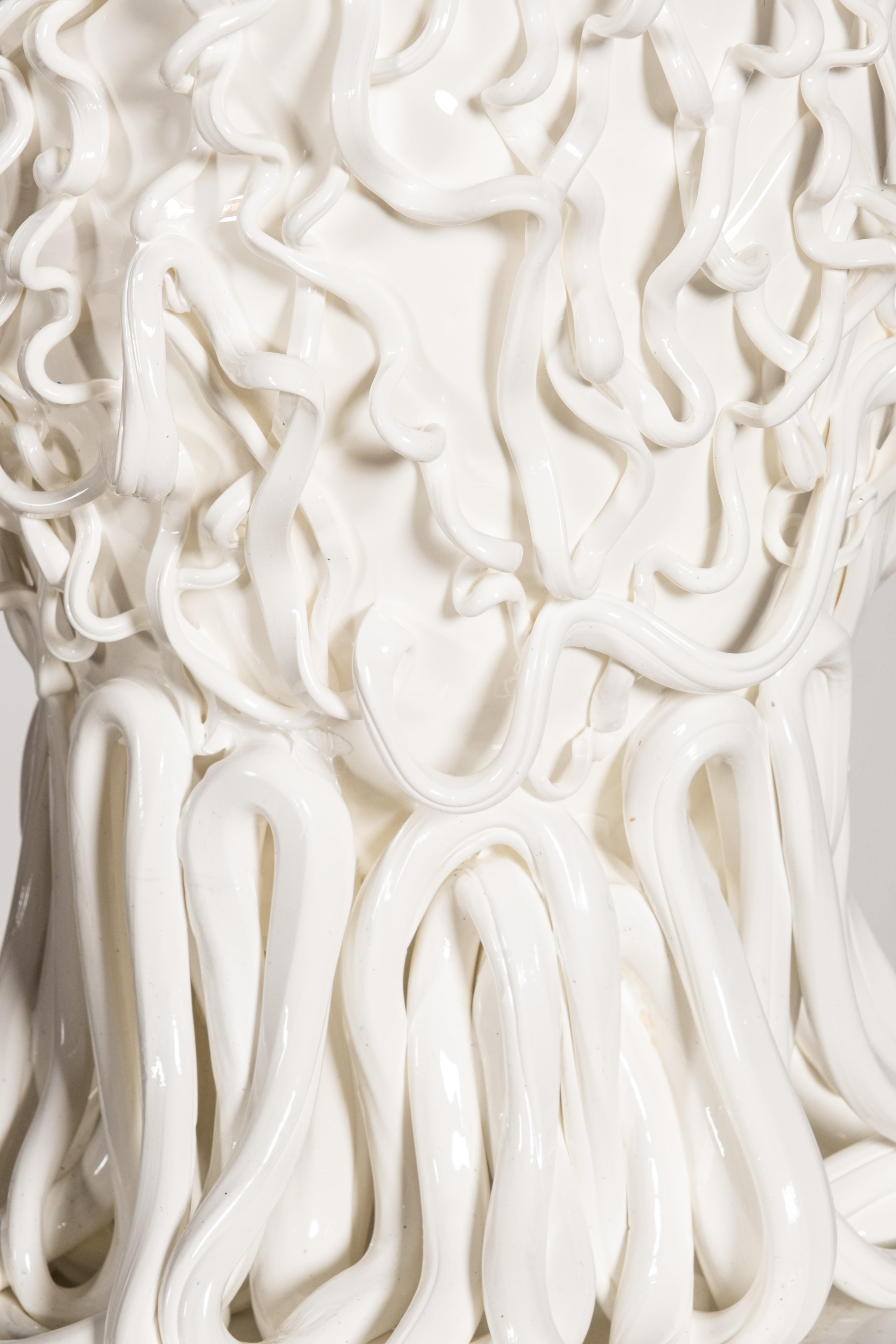 Medusa Vase (Large), Matte White by Gaetano Pesce In New Condition For Sale In Toronto, CA