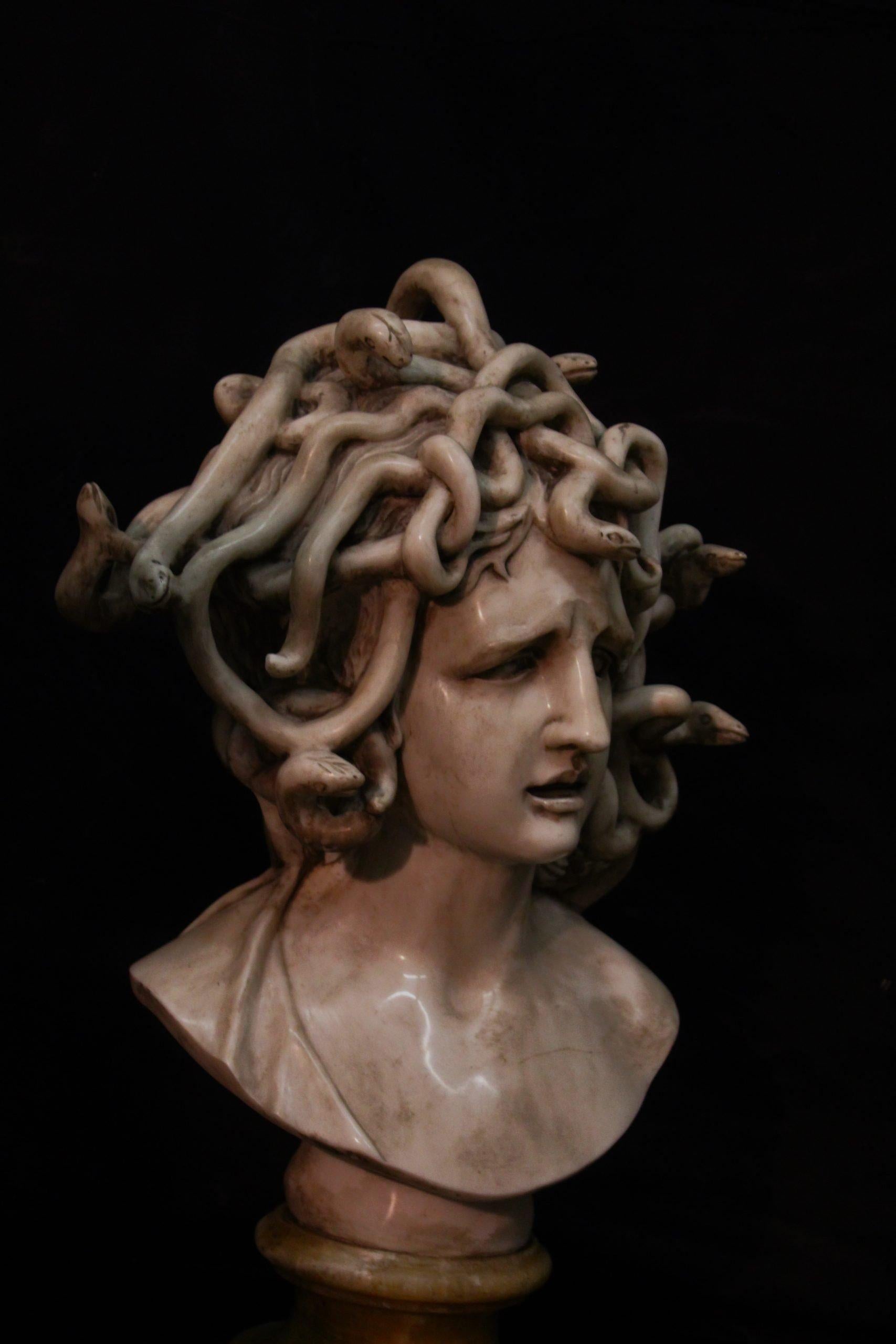 Medusa with snakes For Sale 1