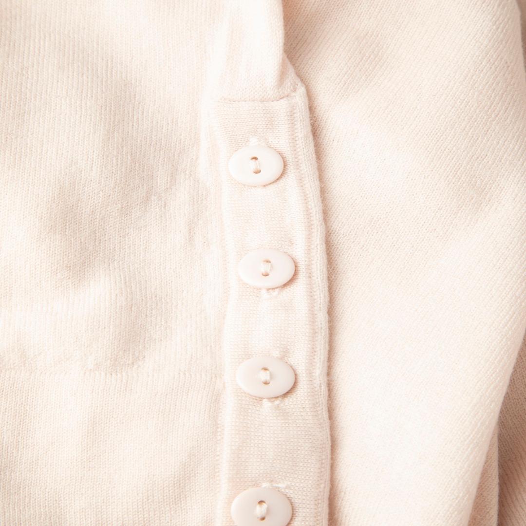 Gris ME+EM Blush Pink Wool Crewneck Jumper Size L en vente