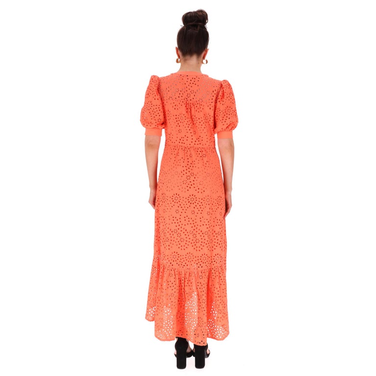 ME+EM Broderie Cotton Maxi Dress at 1stDibs