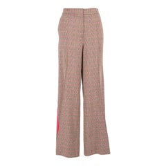 ME+EM Pantaloni a gamba larga con motivo a quadri Taglia XXL