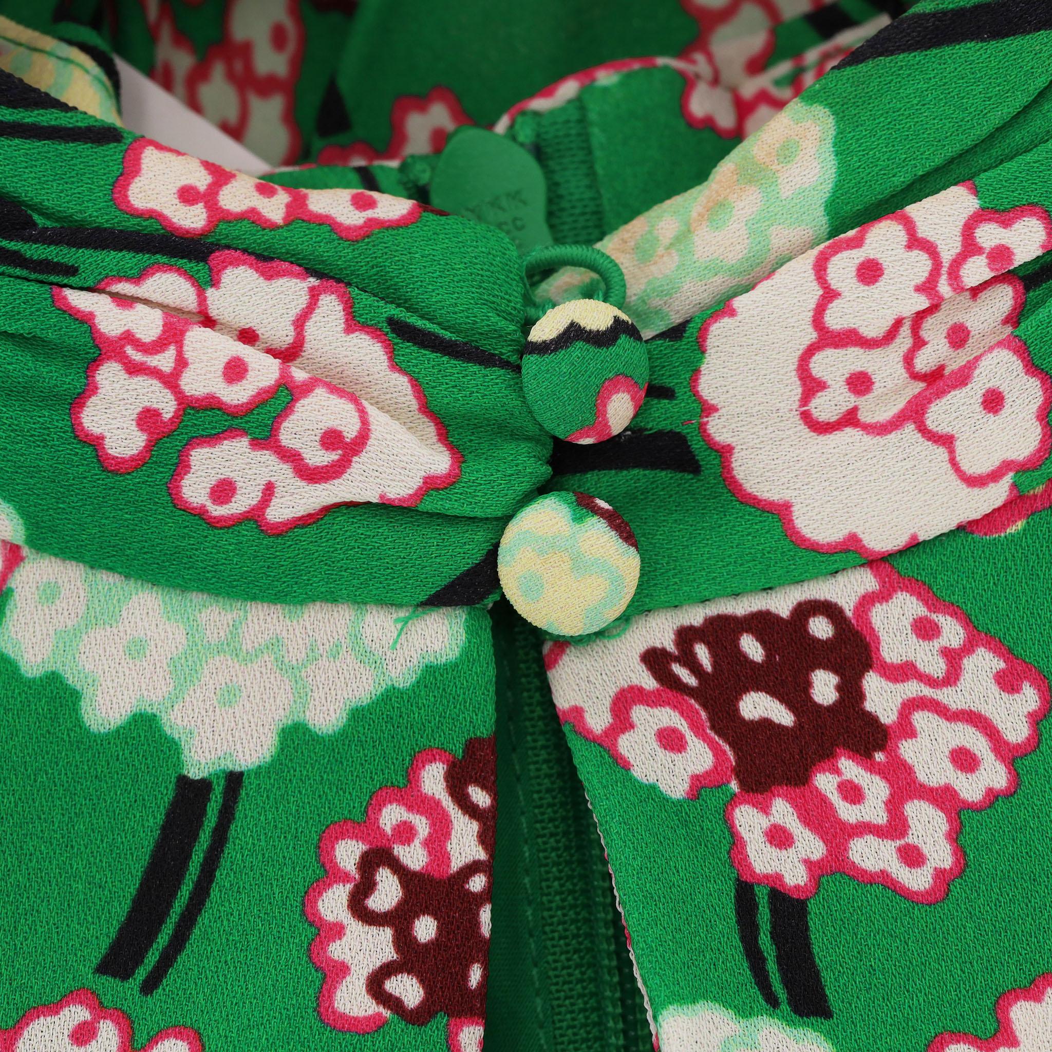 ME+EM - Vestito midi con stampa floreale in vendita 2