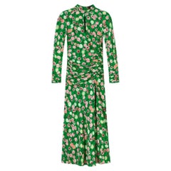 ME+EM Floral Print Midi Dress