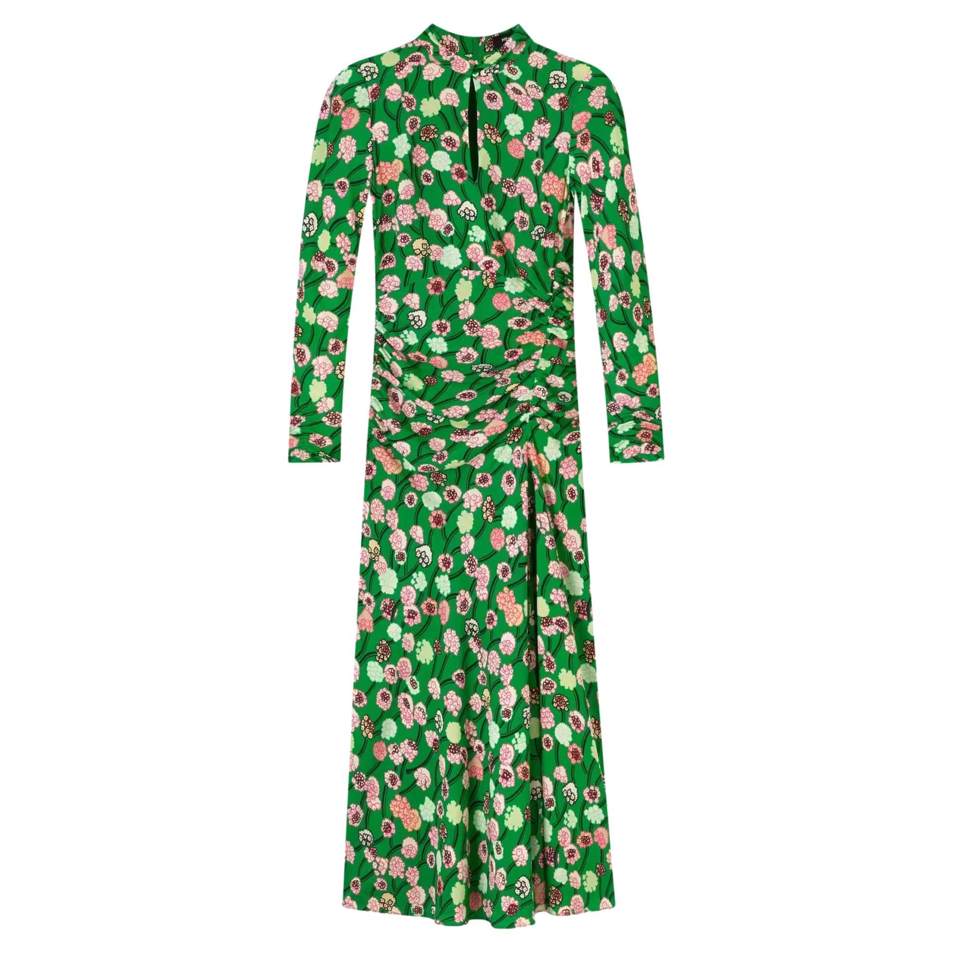 ME+EM - Vestito midi con stampa floreale in vendita