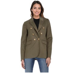 ME+EM Blazer doppiopetto verde taglia XS
