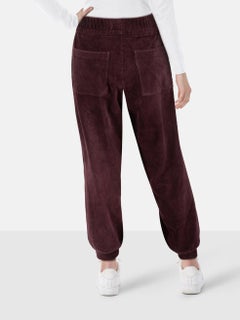 ME+EM Purple Corduroy Tapered Trousers Size XL