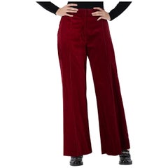 ME+EM Rote Cordhose mit hohem Bund Größe XL