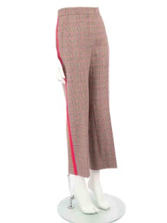 ME+EM Side Tape Tartan Pattern Trousers Size XXL