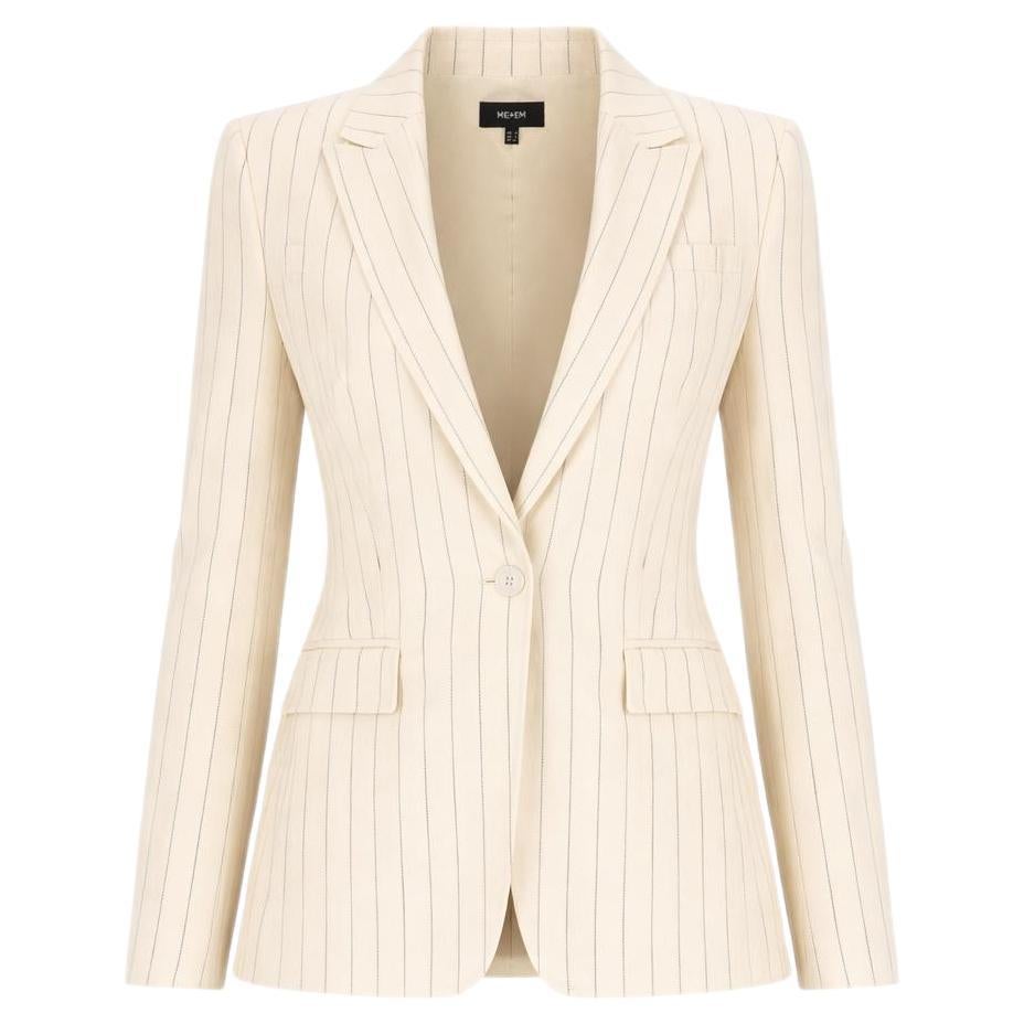 ME+EM Tailored Pinstripe Jacket For Sale