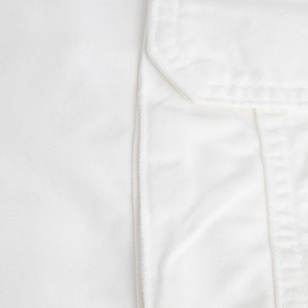 Grigio ME+EM Jeans Cargo a gamba larga bianchi taglia M. in vendita