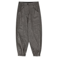Pantalón con pernera de lana ME+EM