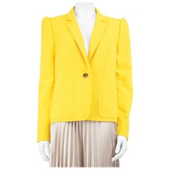 ME+EM Yellow Puffer Sleeve Blazer Size XXL