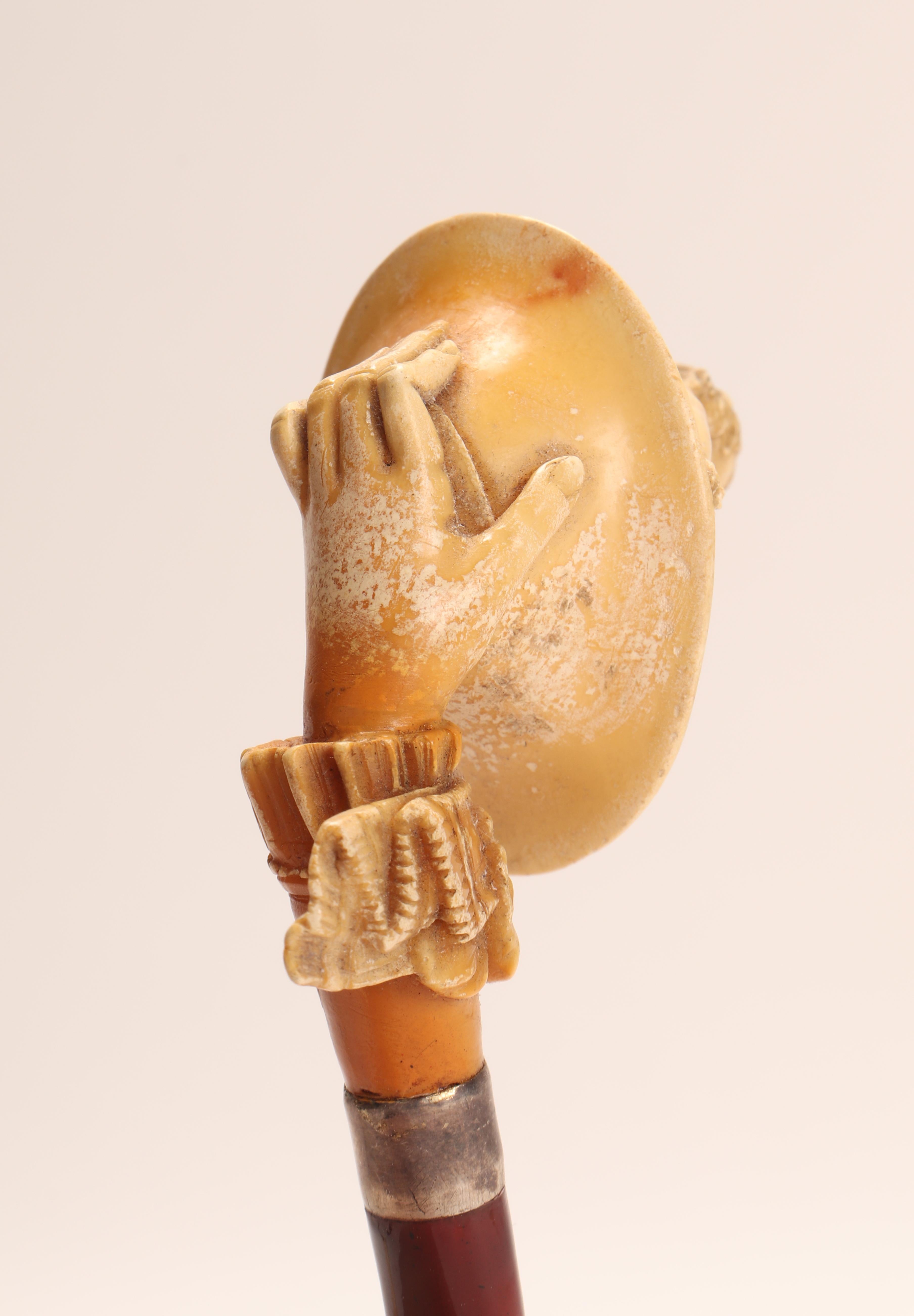 Meershaum Pipe with a Child, Vienna, 1880 For Sale 1