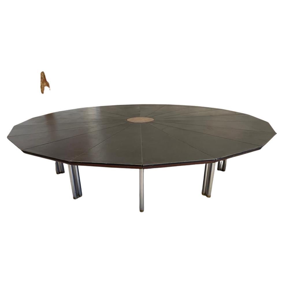 Meeting Table by Bisanzio Hyroyuki Toyoda for Simon Gavina, 1980 For Sale